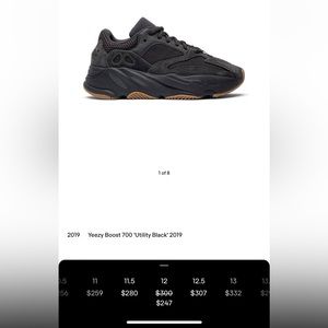 Yeezy Boost 700 size 12 w/ box